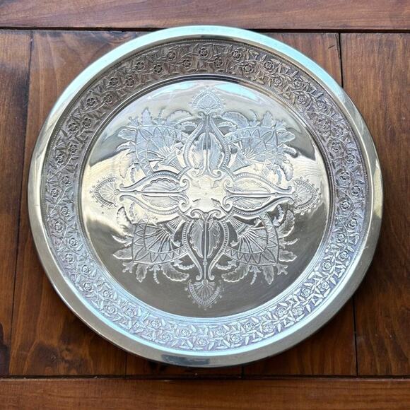 Vintage Meriden 11" Silver Plate Platter - Quadruple Plate 1705 II V - Picture 4 of 10